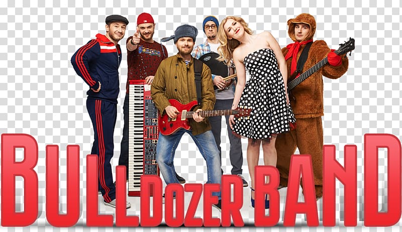 Cover band Bulldozer Cover version, band promo transparent background PNG clipart