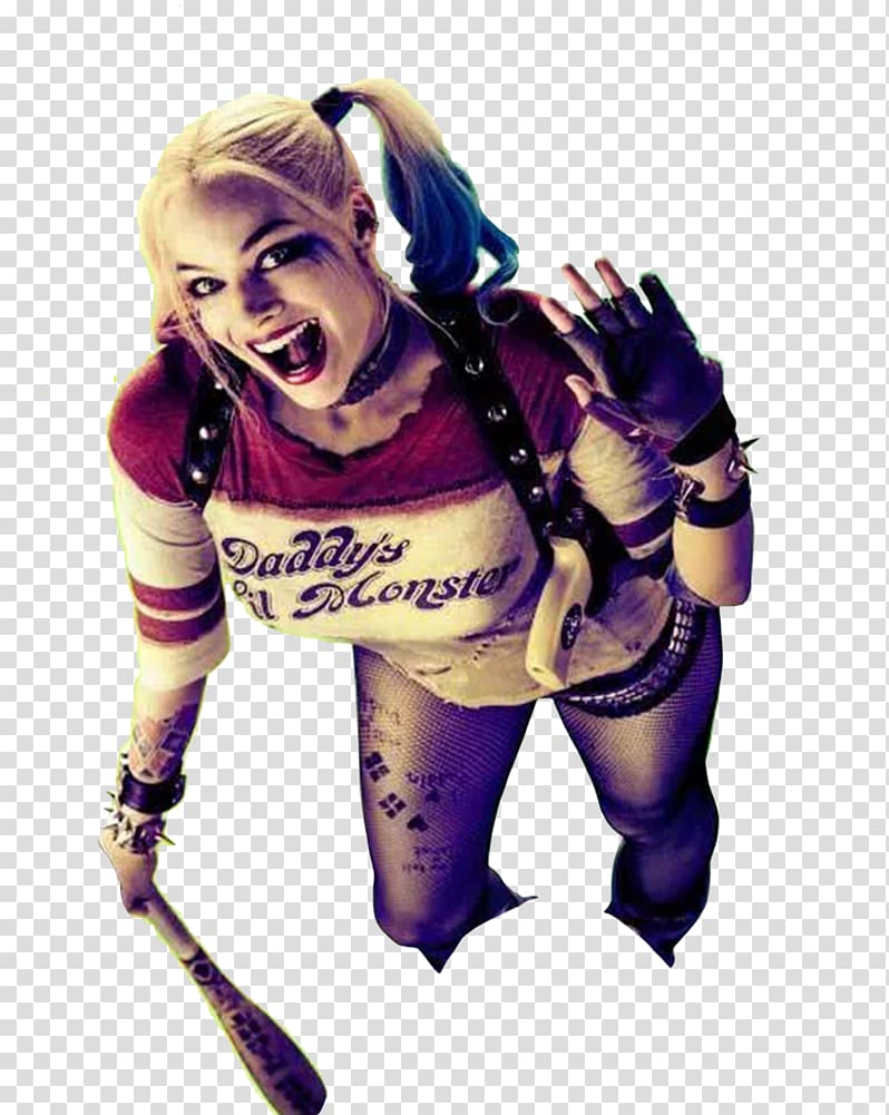 Suicide Squad Harley Quinn Joker Deadshot Amanda Waller, harley quinn transparent background PNG clipart