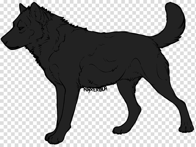 Hanoverian horse Beagle Line art Black wolf Drawing, black wolf transparent background PNG clipart