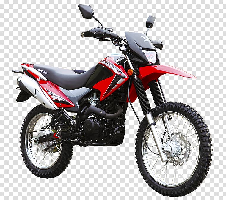 Motorcycle Suzuki Honda Zongshen Enduro, motorcycle transparent background PNG clipart