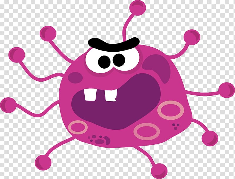 Computer virus , Germ For Kids transparent background PNG clipart