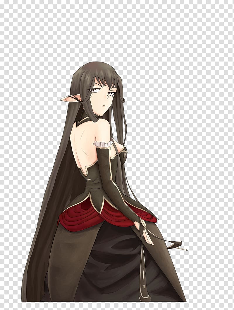 Fate/Grand Order Semiramis Pholder Fan art Character, fEATHER BOA transparent background PNG clipart
