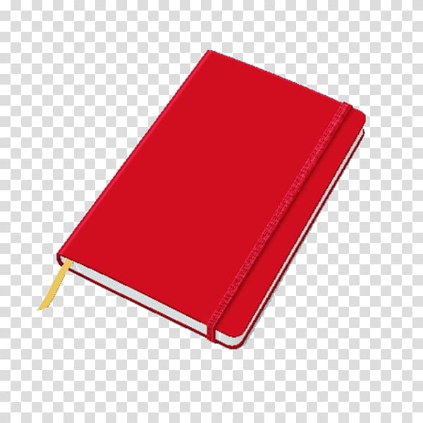 Drawing Illustration, Red Book rubber band transparent background PNG clipart
