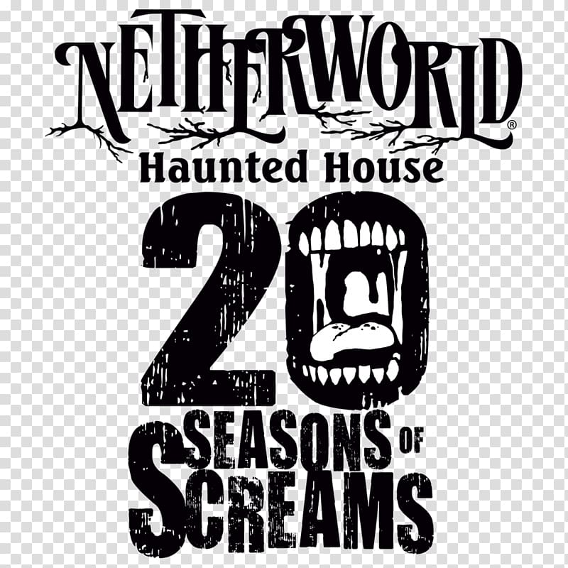 Netherworld Haunted House Haunted attraction Atlanta Logo Halloween, others transparent background PNG clipart