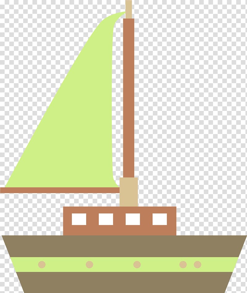 Paper Sailing ship Sailboat, Colorful sailing boat transparent background PNG clipart