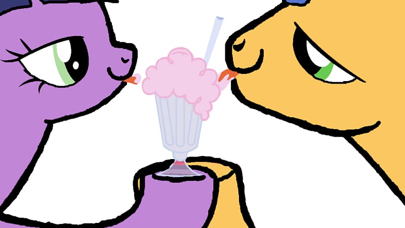 Twilight Sparkle Flash Sentry Pony , Of Milkshake transparent background PNG clipart