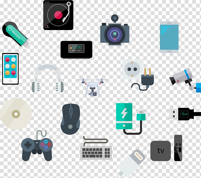 Electronics LoccoPalace Industrial design, electronic buttons transparent background PNG clipart
