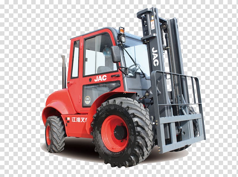 Tire Forklift Truck JAC Motors Vehicle, truck transparent background PNG clipart