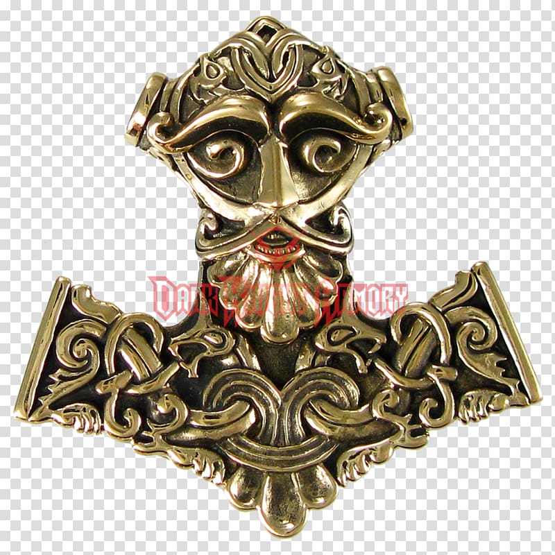 Mjölnir Hammer of Thor Norse mythology Viking, Thor transparent background PNG clipart