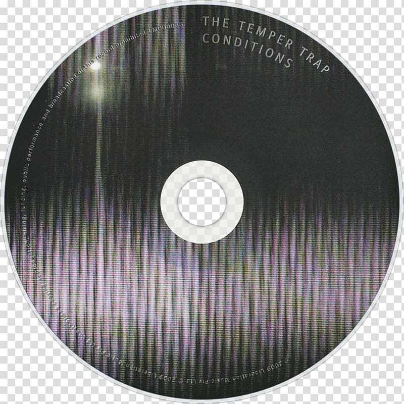 Compact disc Conditions The Temper Trap, trap music transparent background PNG clipart