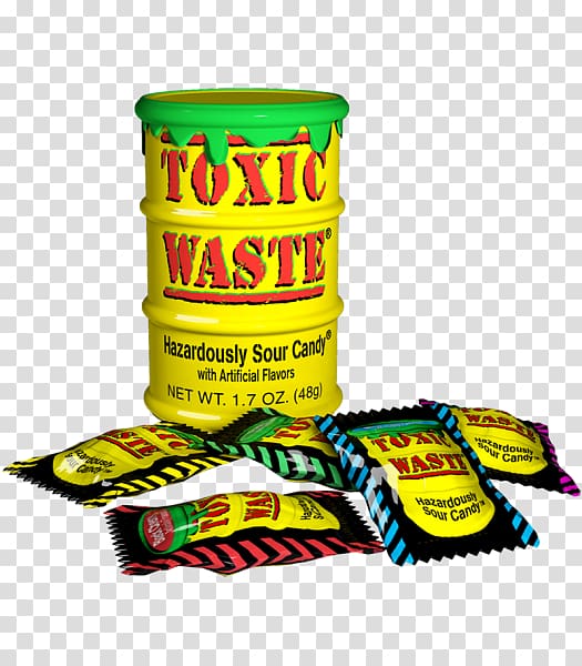 Toxic waste Candy Sour sanding Drum, candy transparent background PNG clipart