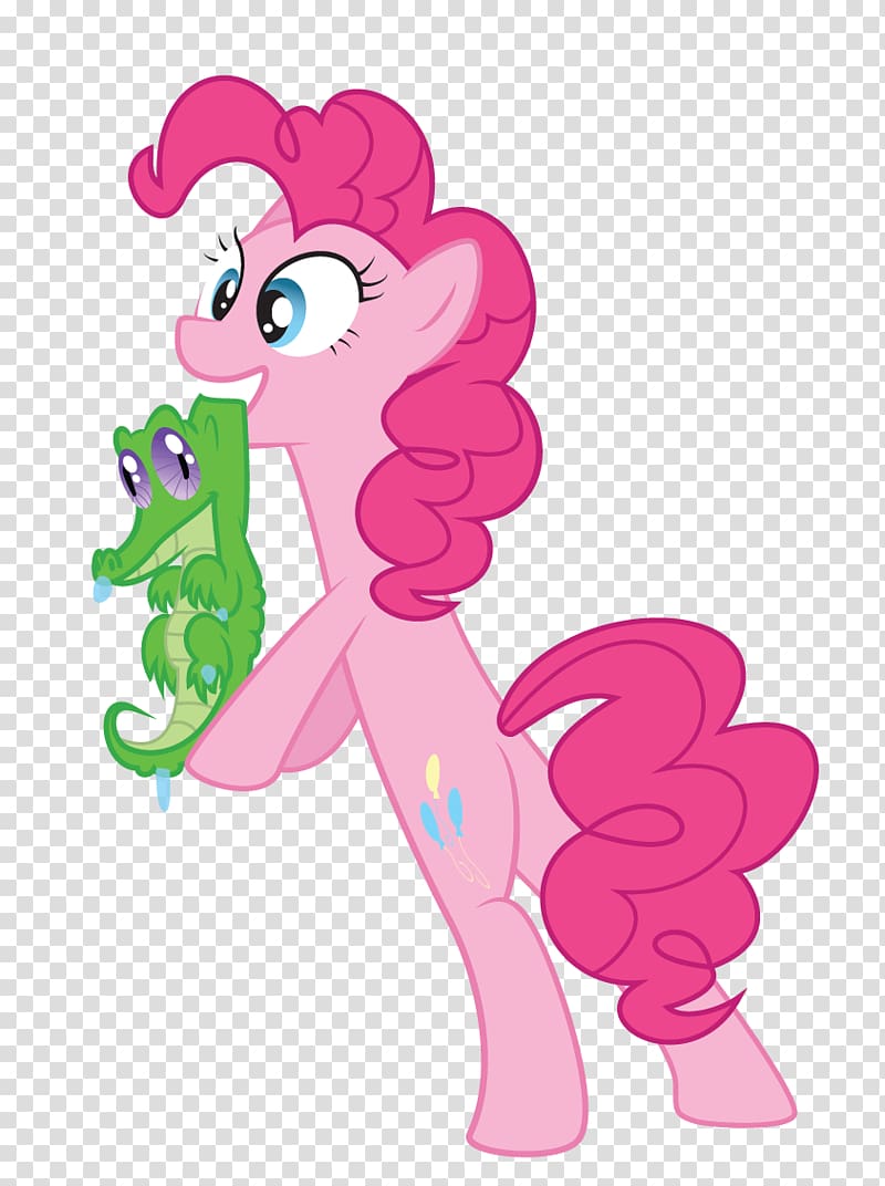 Pony Pinkie Pie Rainbow Dash Fluttershy Pinkie Pride, gummy transparent background PNG clipart