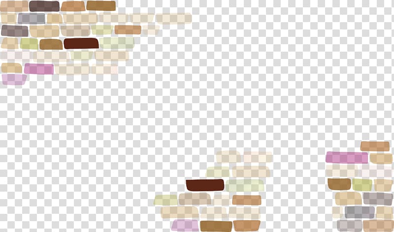 multicolored brick , Brick Wall Vecteur, brick transparent background PNG clipart