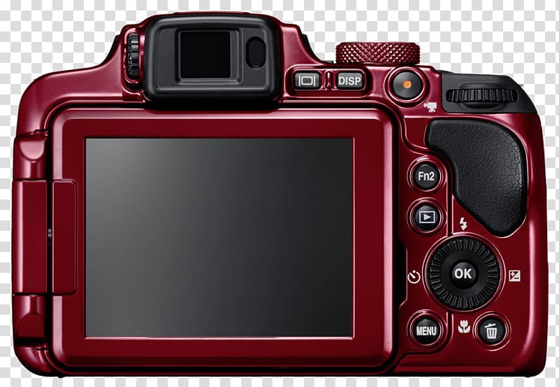 Point-and-shoot camera Zoom lens Nikon Bridge camera, digital camera transparent background PNG clipart