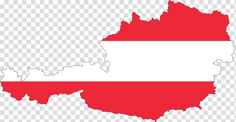 Flag of Austria Map , Austria Outline transparent background PNG clipart
