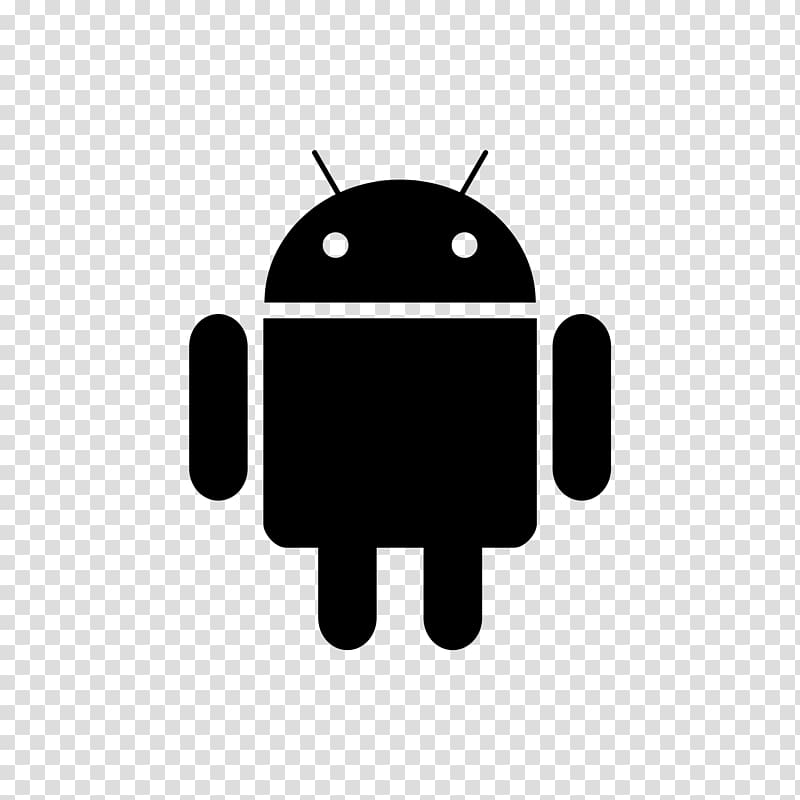 Android software development Mobile app development Handheld Devices, black icon transparent background PNG clipart