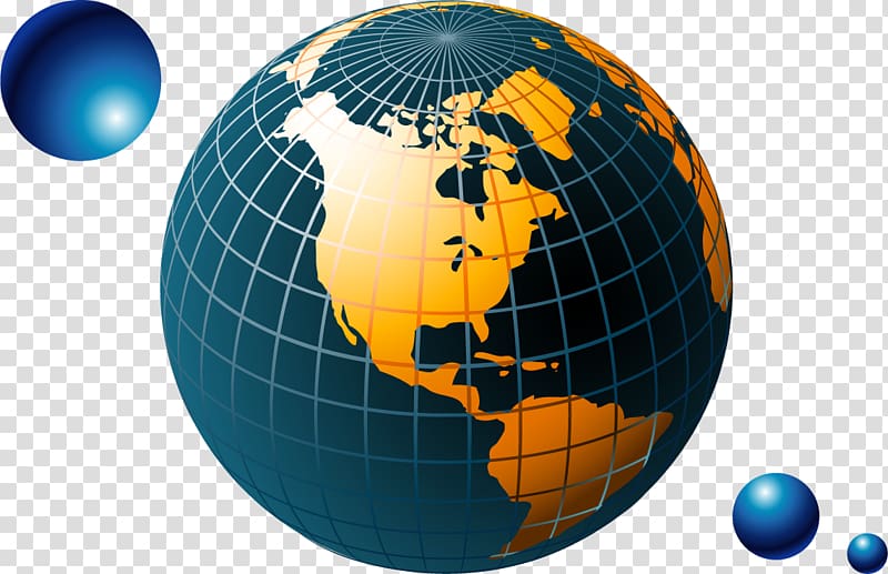 Globe World map Business, Earth three-dimensional transparent background PNG clipart