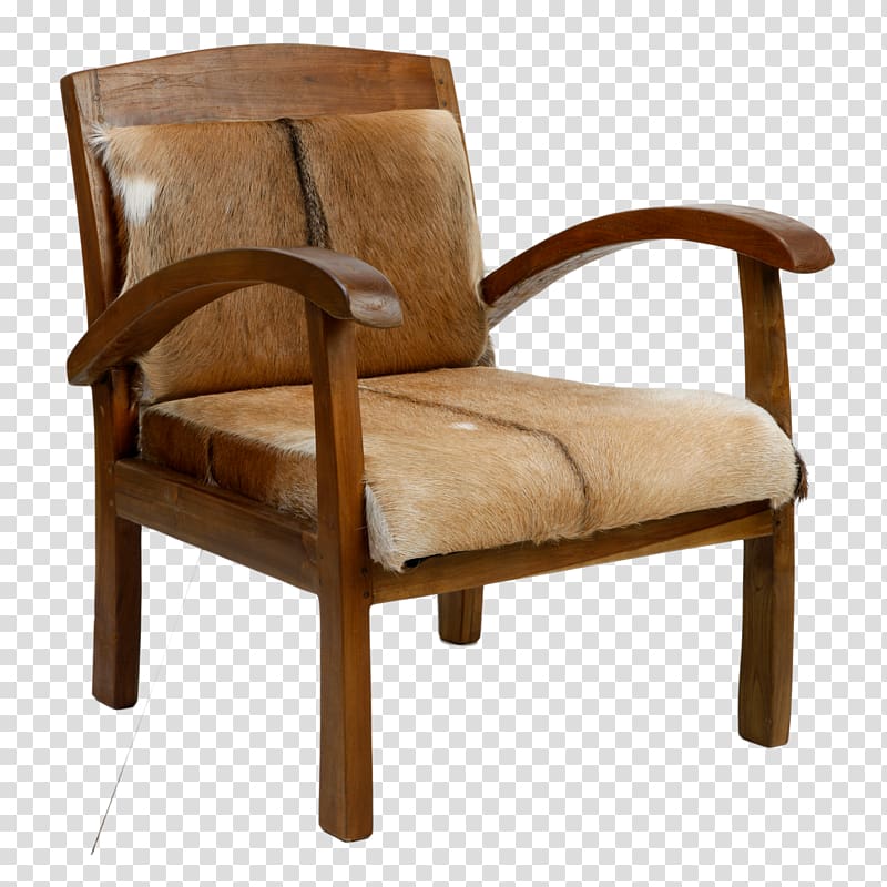 Club chair Armrest Wood Garden furniture, Occasional Furniture transparent background PNG clipart