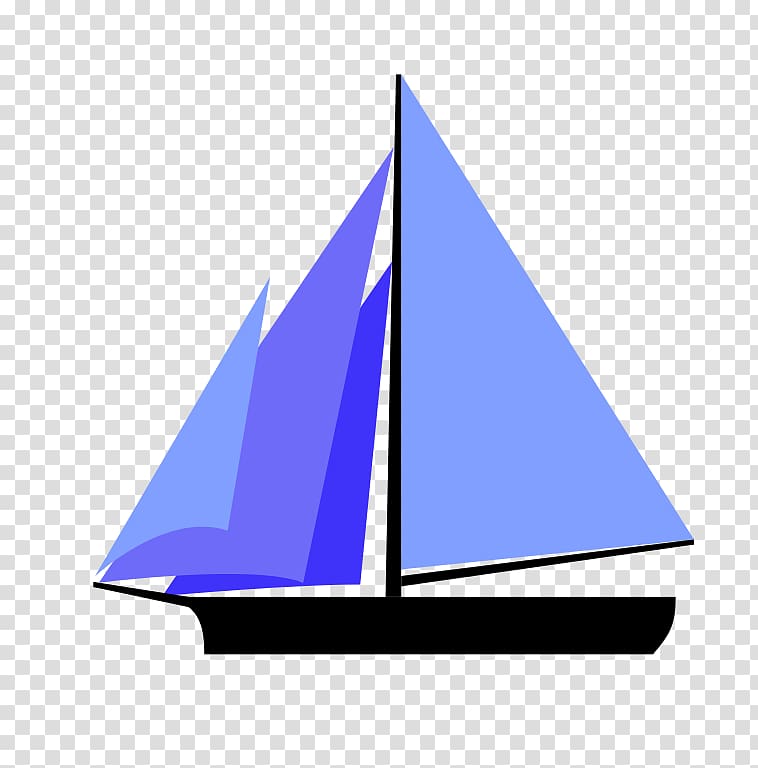 Sail plan Cutter Sailboat, sail transparent background PNG clipart