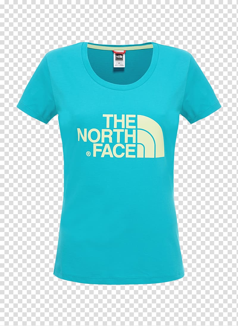 Printed T-shirt The North Face Jacket, T-shirt transparent background PNG clipart