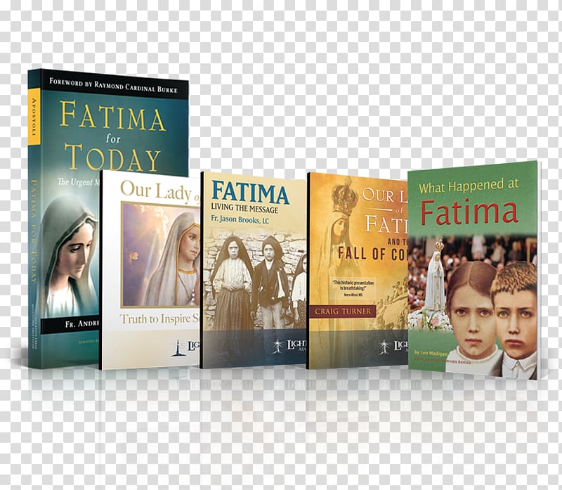 Display advertising Brand Fátima Book, Our Lady Of Fatima transparent background PNG clipart