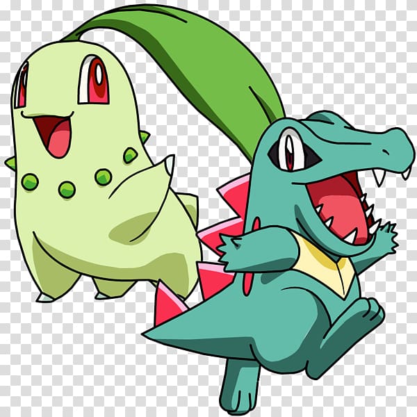 Pokémon GO Chikorita Totodile Feraligatr, pokemon go transparent background PNG clipart