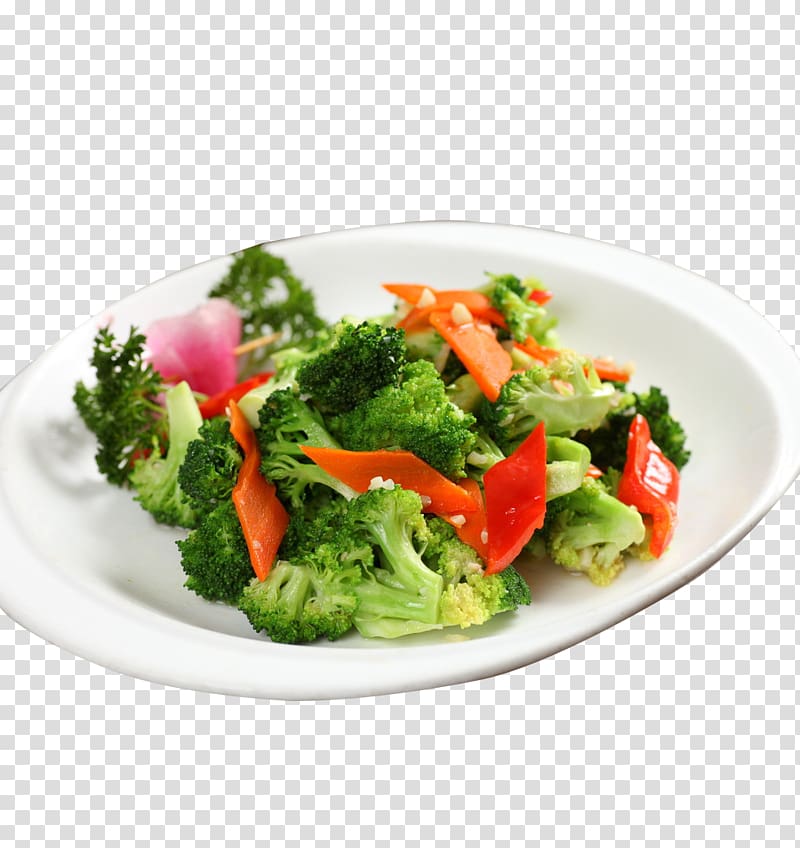 Broccoli Eating Food Vegetable Cauliflower, Fried broccoli material transparent background PNG clipart