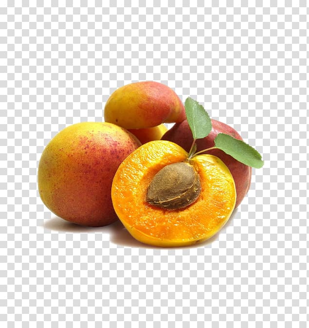 Juice Nectarine Fruit Food, Apricot fruit elements transparent background PNG clipart