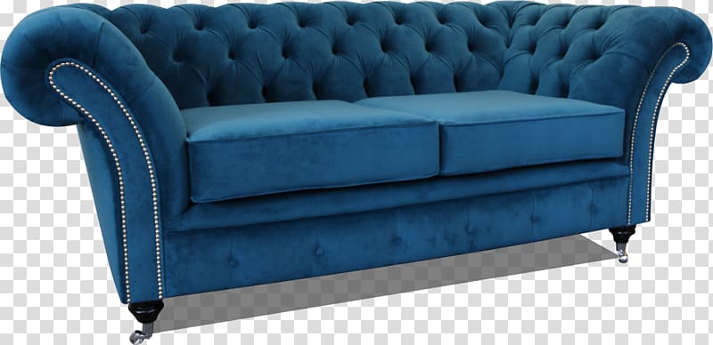 Couch Sofa bed Chair Chesterfield Living room, FABRIC Sofa transparent background PNG clipart