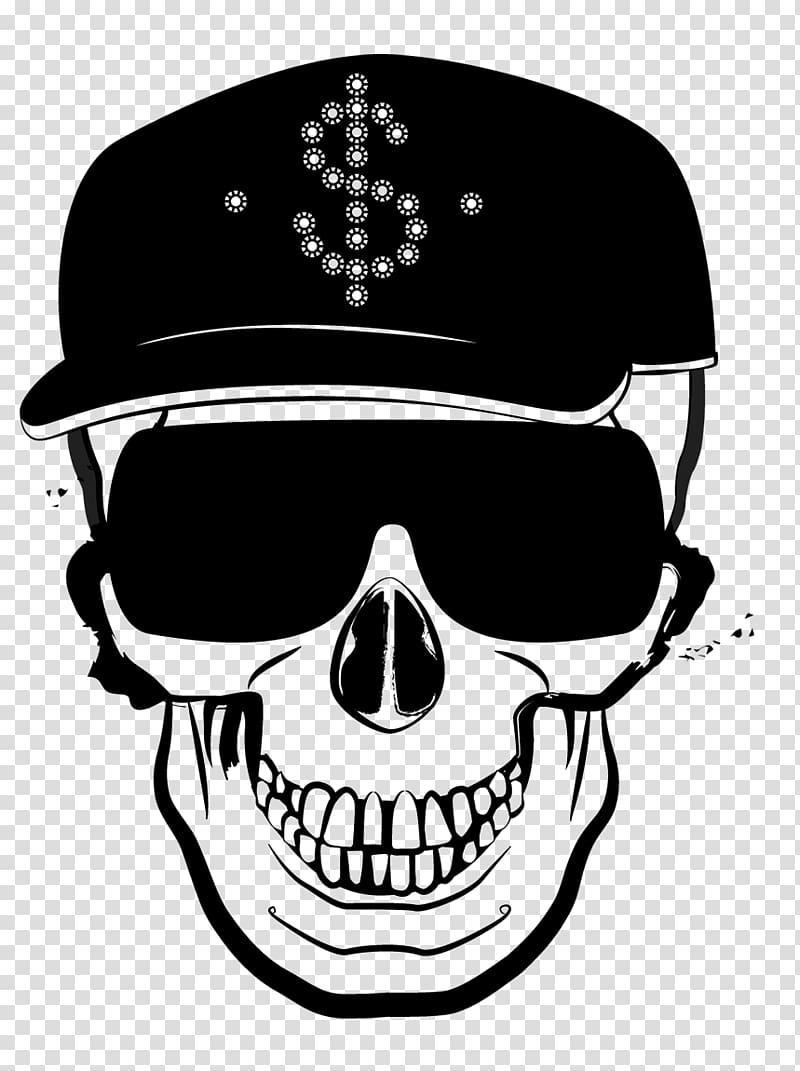 Goggles Skull Jaw Logo , Illuminati New World Order transparent background PNG clipart