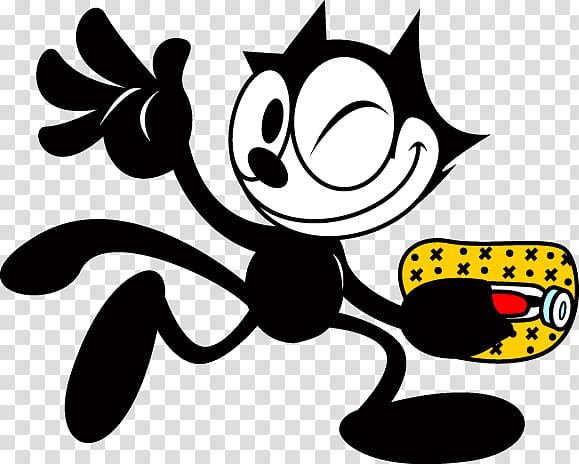 Felix the Cat Black cat Bendy and the Ink Machine Animation, felix cat transparent background PNG clipart