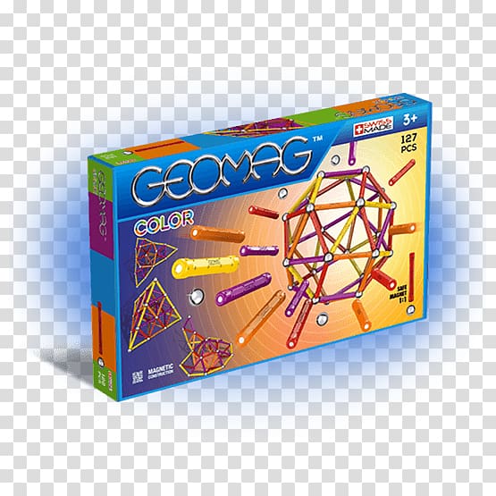 Geomag Construction set Toy Craft Magnets Blue, toy transparent background PNG clipart
