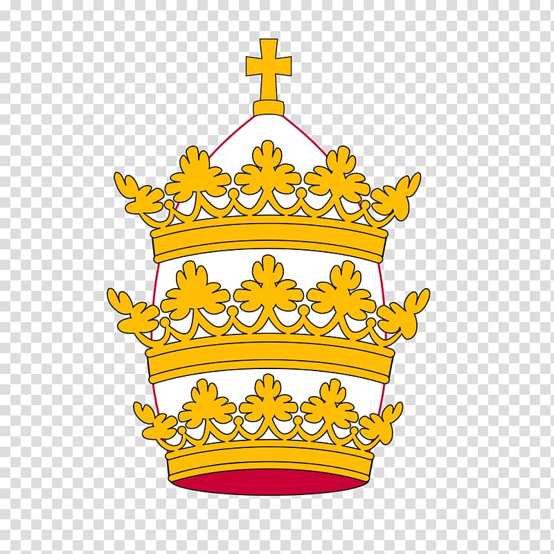 Crown Papal tiara Choir dress Pope, tiara transparent background PNG clipart