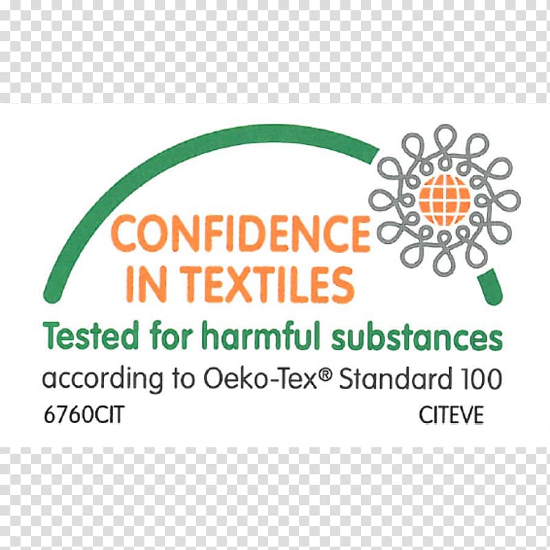 Oeko-Tex Technical standard Textile Certification Material, 1 to 100 transparent background PNG clipart