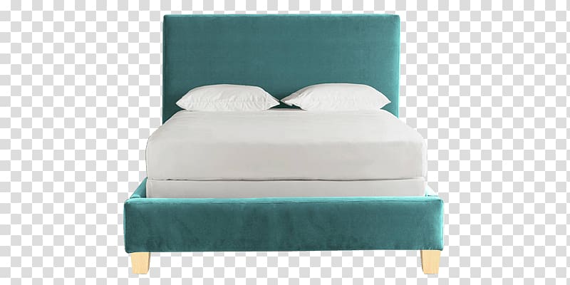 Bed frame Mattress Pads, King Size Bed transparent background PNG clipart