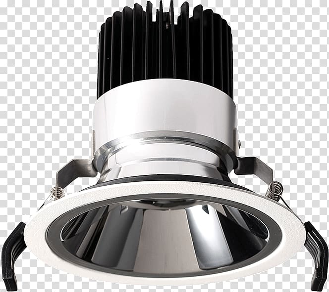 Light fixture Recessed light Light-emitting diode LED lamp, light transparent background PNG clipart