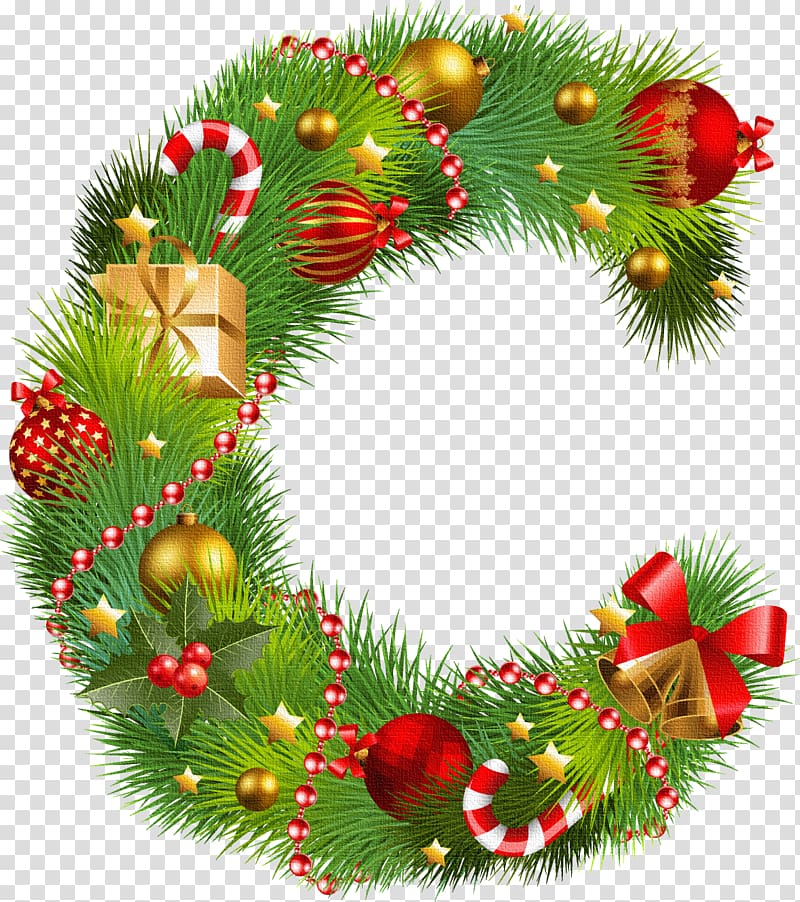 Christmas ornament Christmas decoration Letter, G transparent background PNG clipart