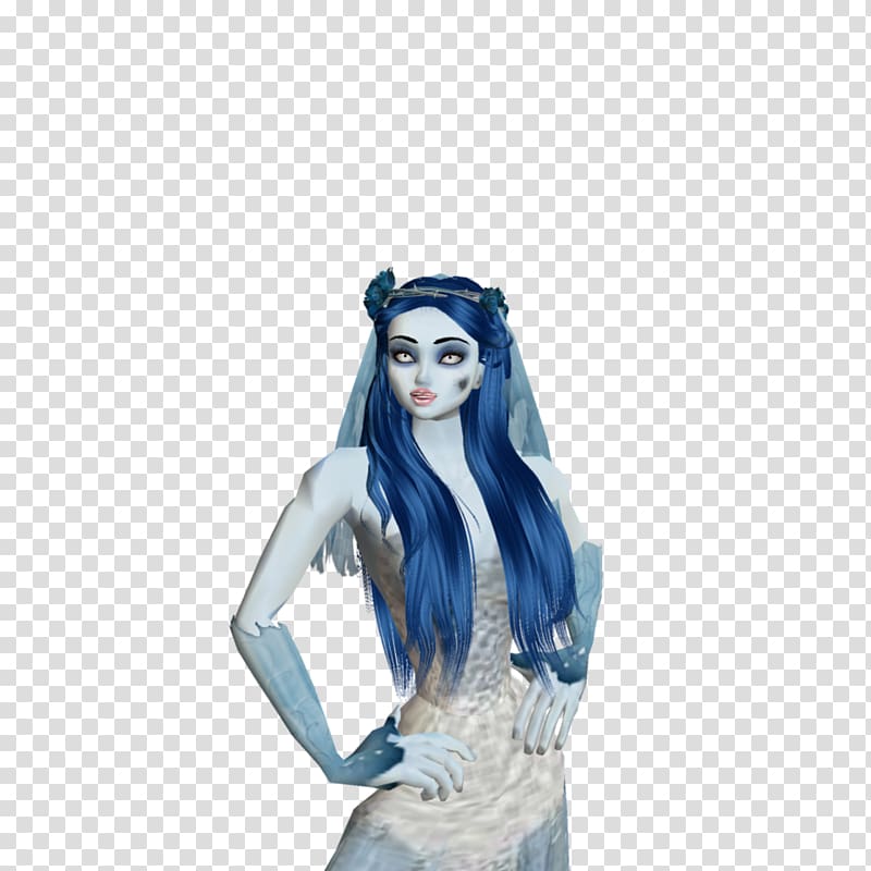 Character Figurine Fiction Cadaver, corpse bride transparent background PNG clipart
