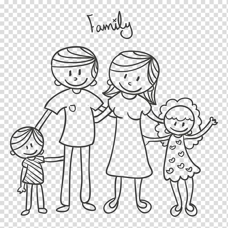 Sticker Family Wall decal, family transparent background PNG clipart