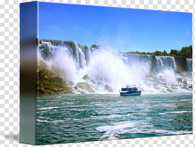 Waterfall Water resources River Energy Watercourse, Niagara Falls transparent background PNG clipart