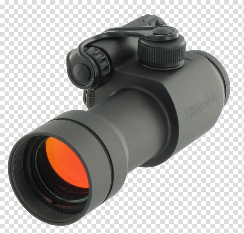Aimpoint AB Aimpoint CompM4 Red dot sight Aimpoint CompM2 Reflector sight, weapon transparent background PNG clipart