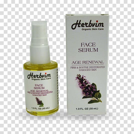 Lotion Herbvim Natural Products Origins Original Skin Renewal Serum with Willowherb Facial, clary sage transparent background PNG clipart