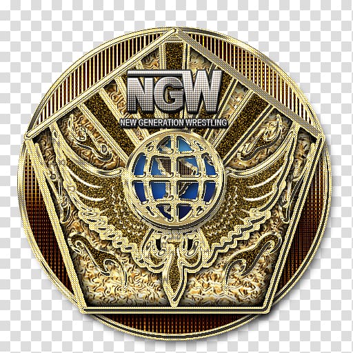 Gold Medal Emblem, Extreme Championship Wrestling transparent background PNG clipart