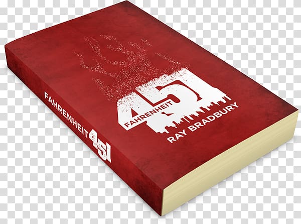 Fahrenheit 451 Guy Montag Book cover Today Is the Day Pocket Planner, angelica cover design transparent background PNG clipart