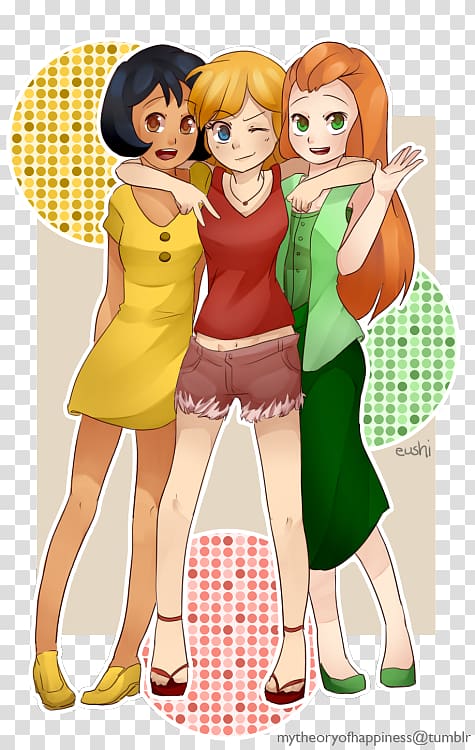 Totally Spies! Fan art, totally spies belly transparent background PNG clipart