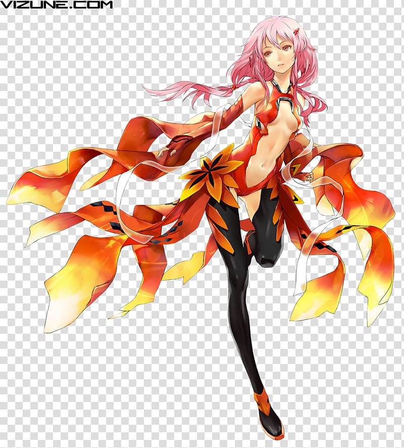 Inori Yuzuriha Anime DEPARTURES ANATANI OKURU AINO UTA EGOIST, guilty crown transparent background PNG clipart