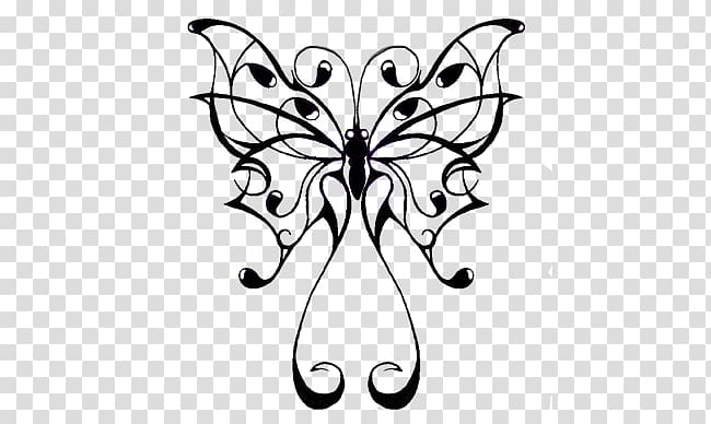 Butterfly Tattoo artist Purple, butterfly tattoo transparent background PNG clipart