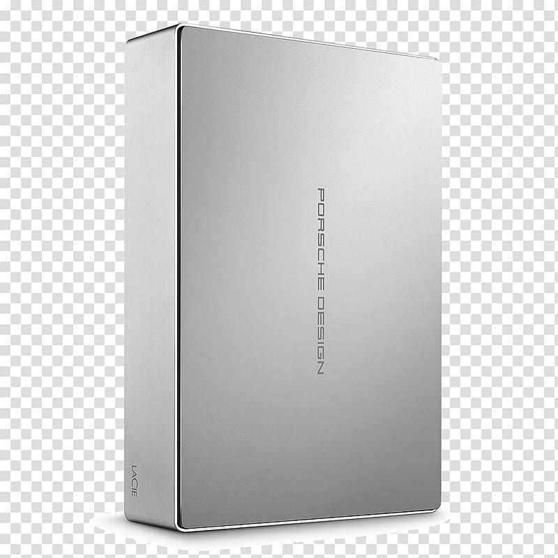 LaCie Porsche Design Mobile Drive Hard Drives USB 3.0 Terabyte, light box advertising transparent background PNG clipart