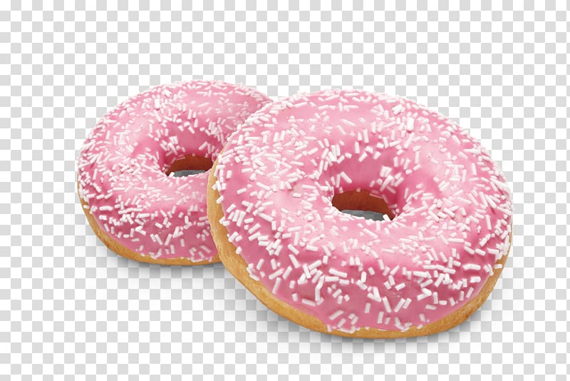 Cider doughnut Donuts Snack Back-Factory Food, pink donut transparent background PNG clipart