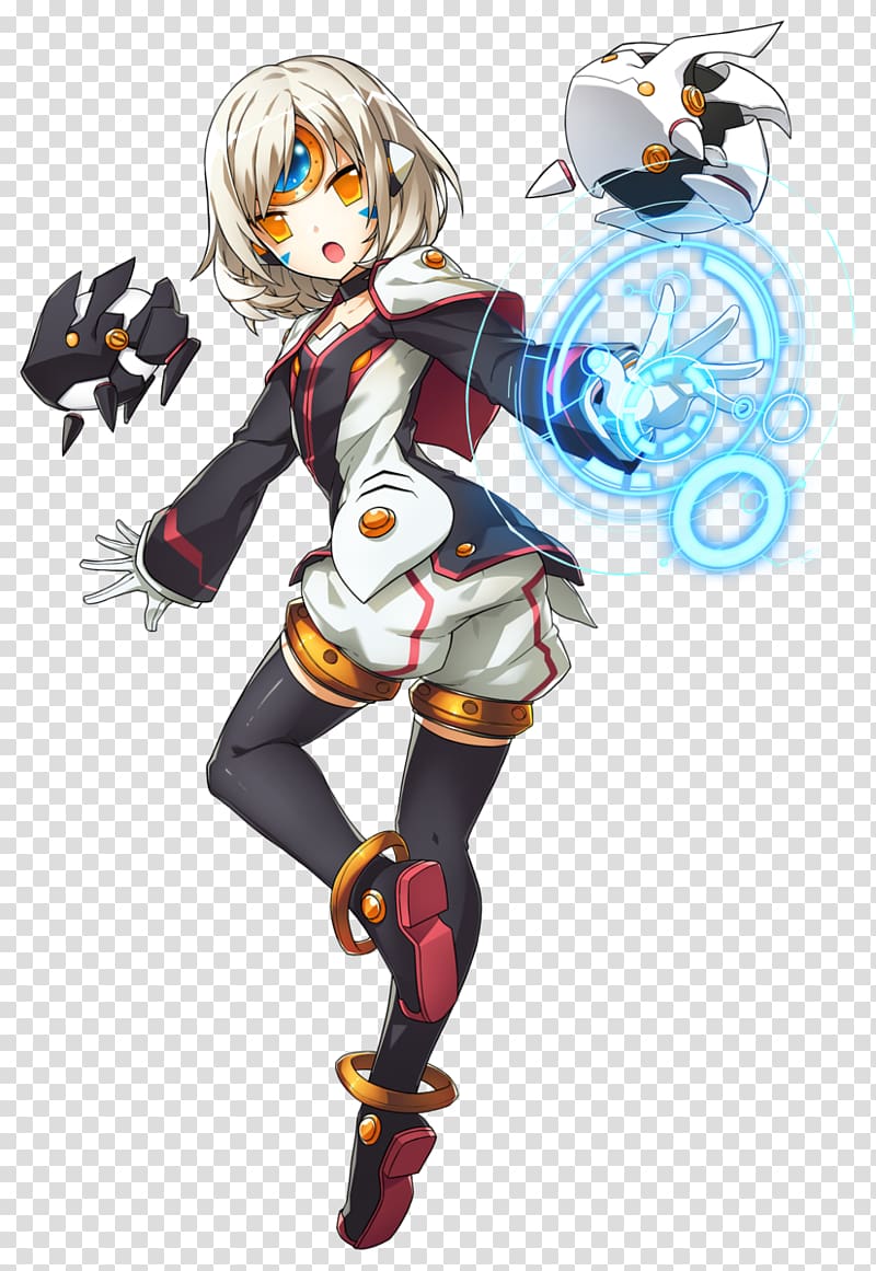 Elsword Minecraft Anime Concept art, alternately transparent background PNG clipart